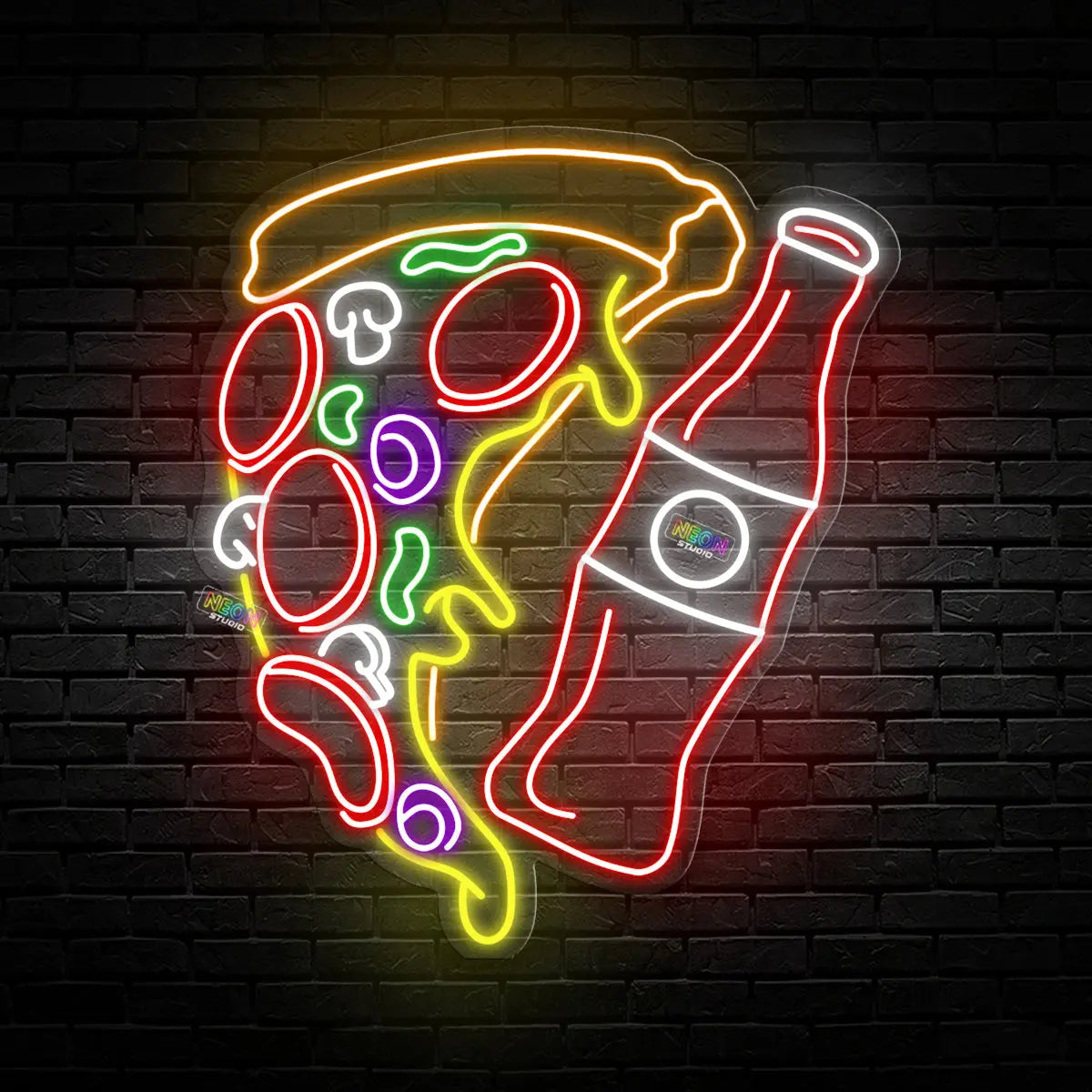 Fastfood neon sign