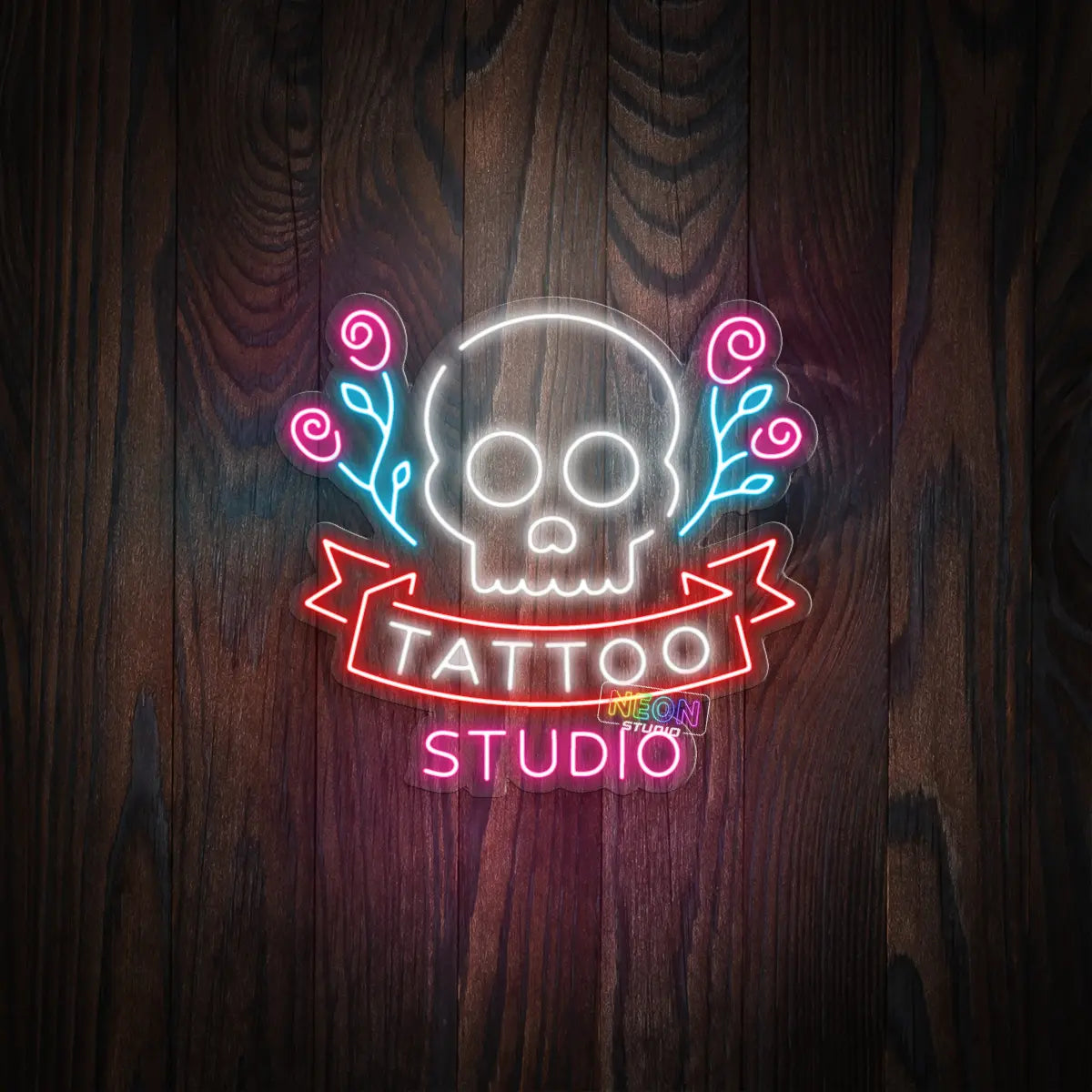 Tattoo neon sign