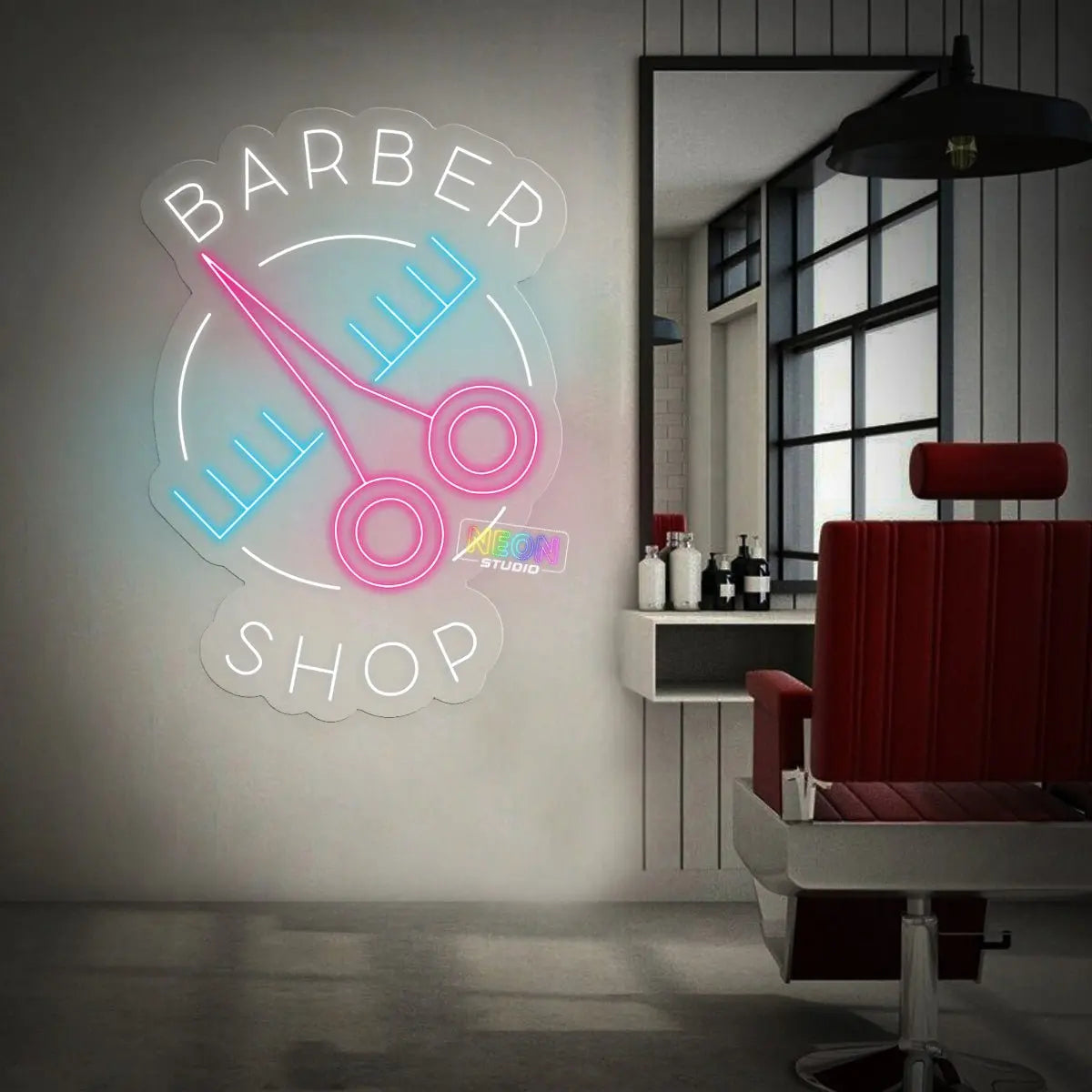 Barber Shop neon sign