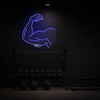 Biceps neon sign