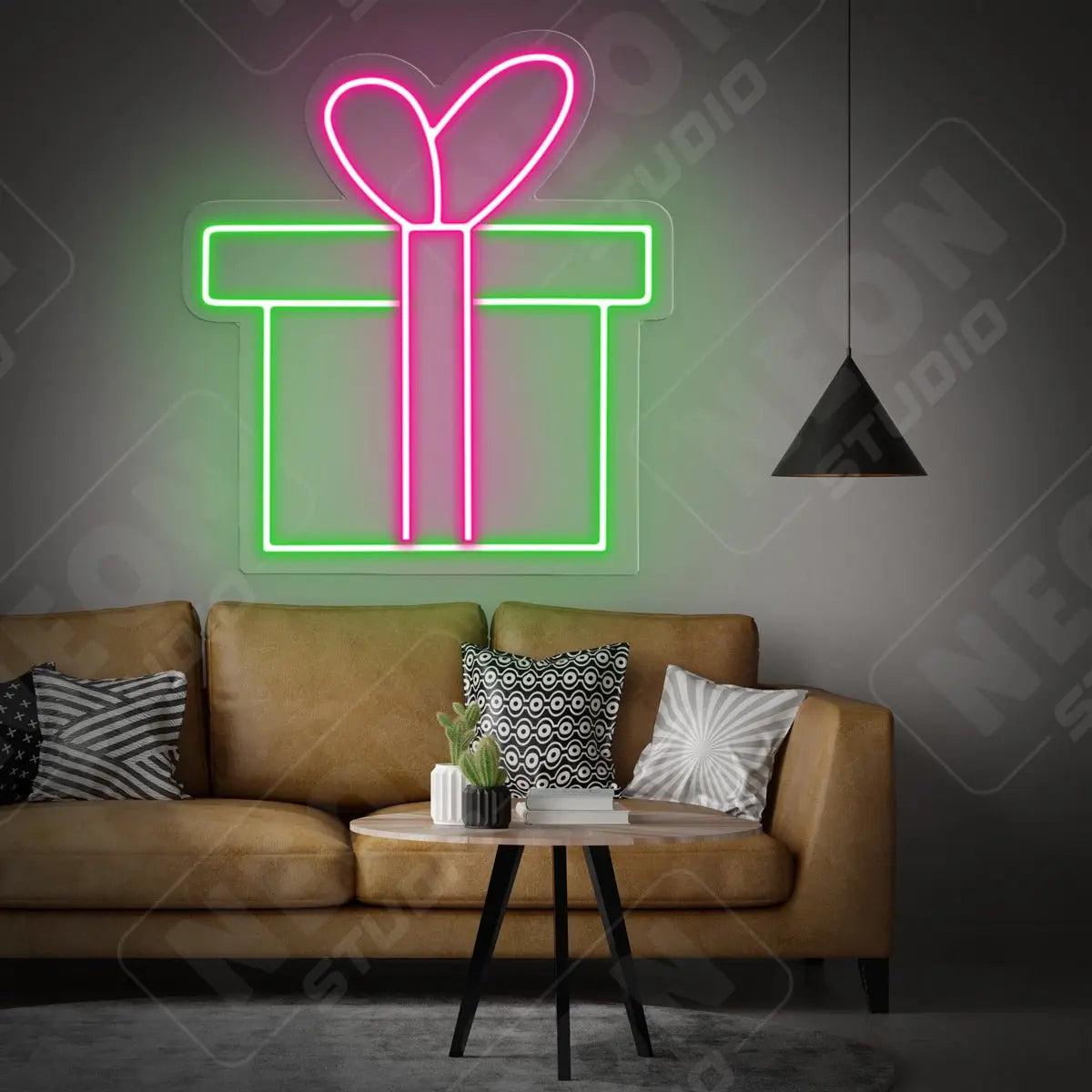 Birthday Present neon sign