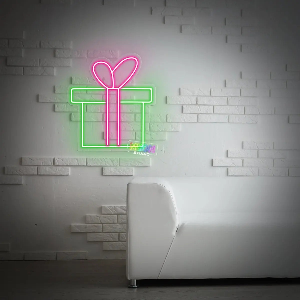 Birthday Present neon sign