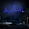 City Skyline neon sign