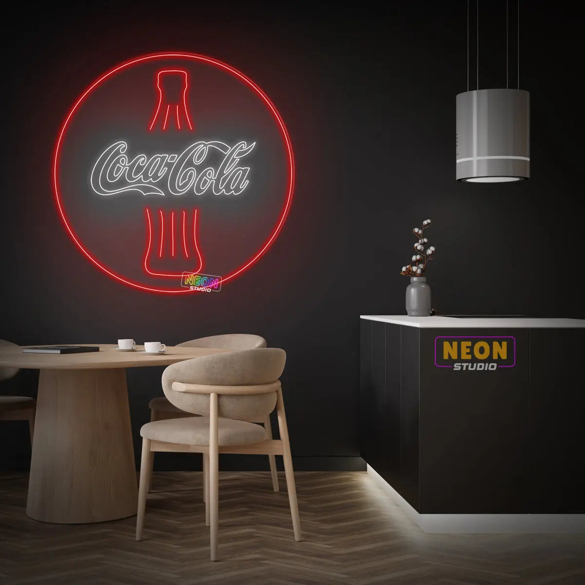 Coca Cola Bottle neon sign