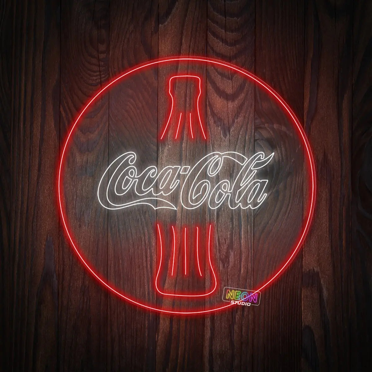 Coca Cola Bottle neon sign