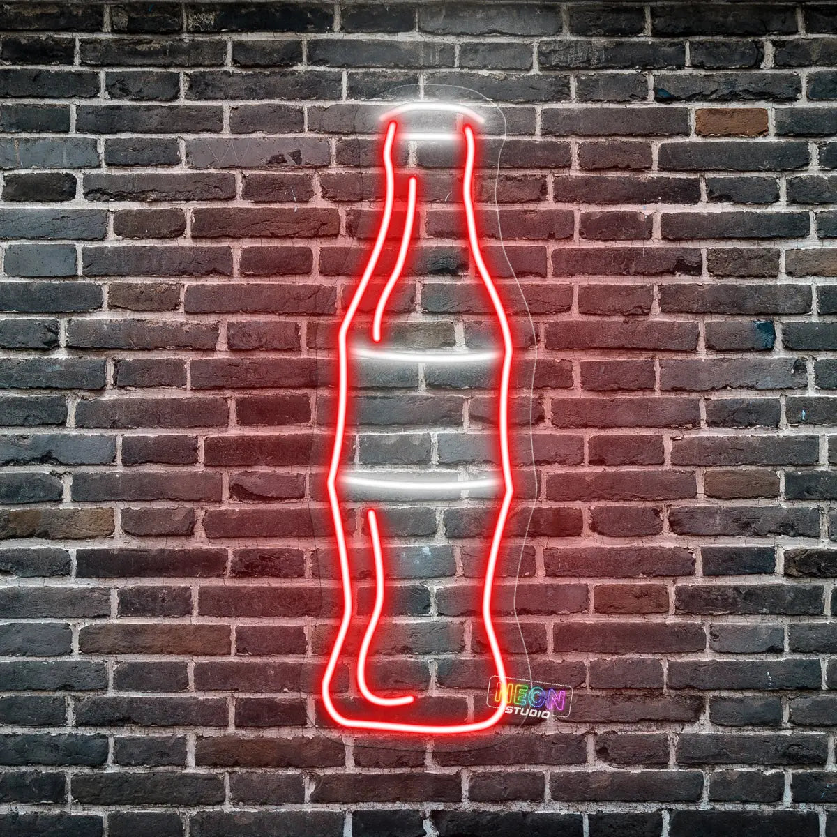 Coke Bottle neon sign