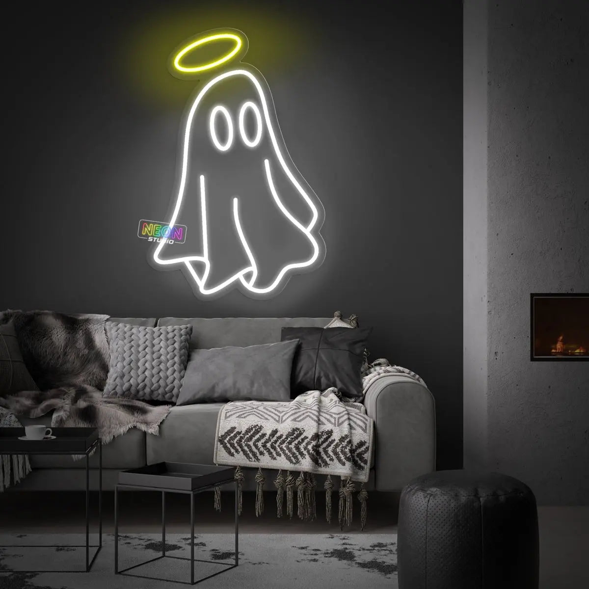 Cute Ghost neon sign