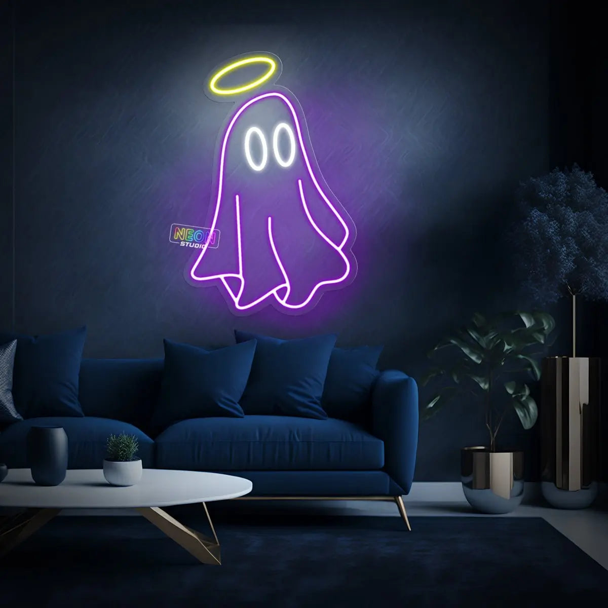 Cute Ghost neon sign