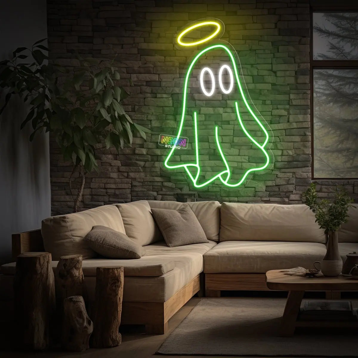 Cute Ghost neon sign