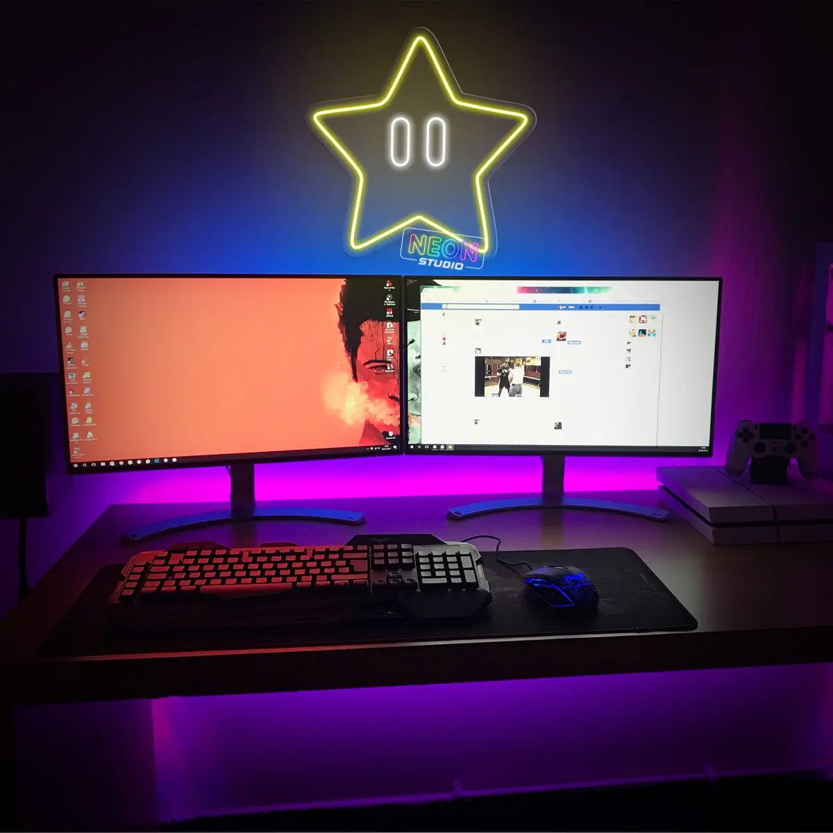 Cute Star! neon sign