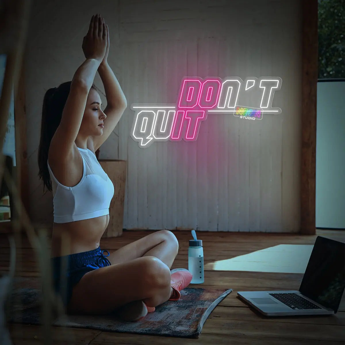 Don't Quit, Do It! neon sign