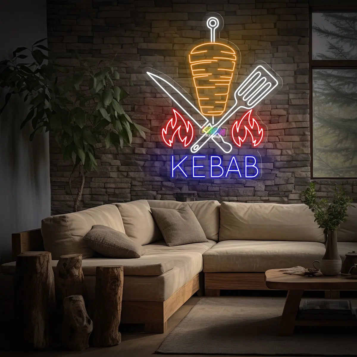 Döner Kebab neon sign