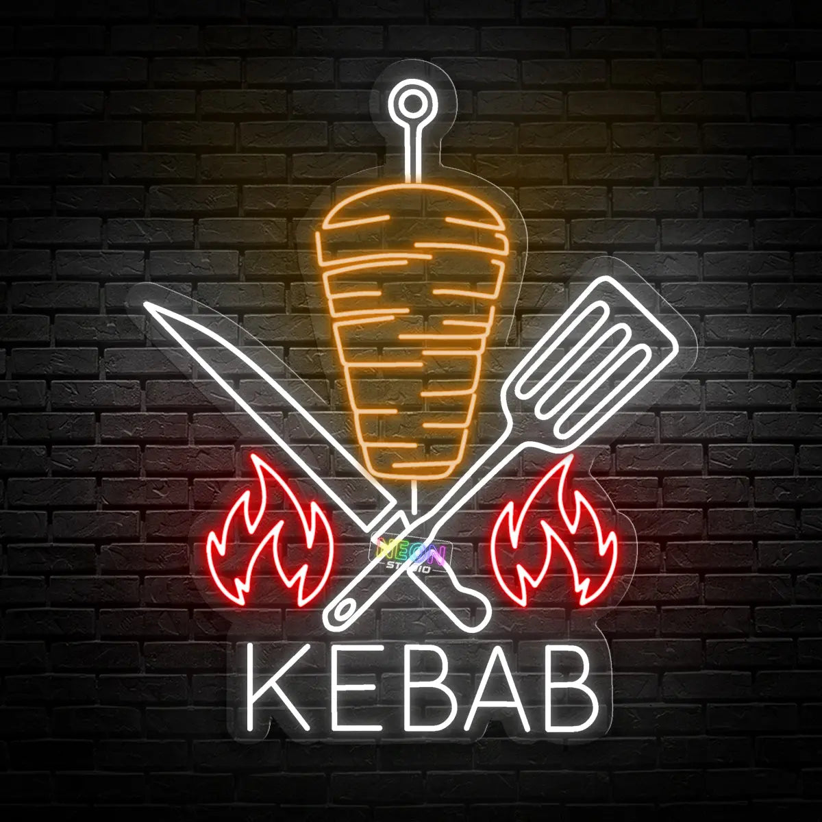 Döner Kebab neon sign