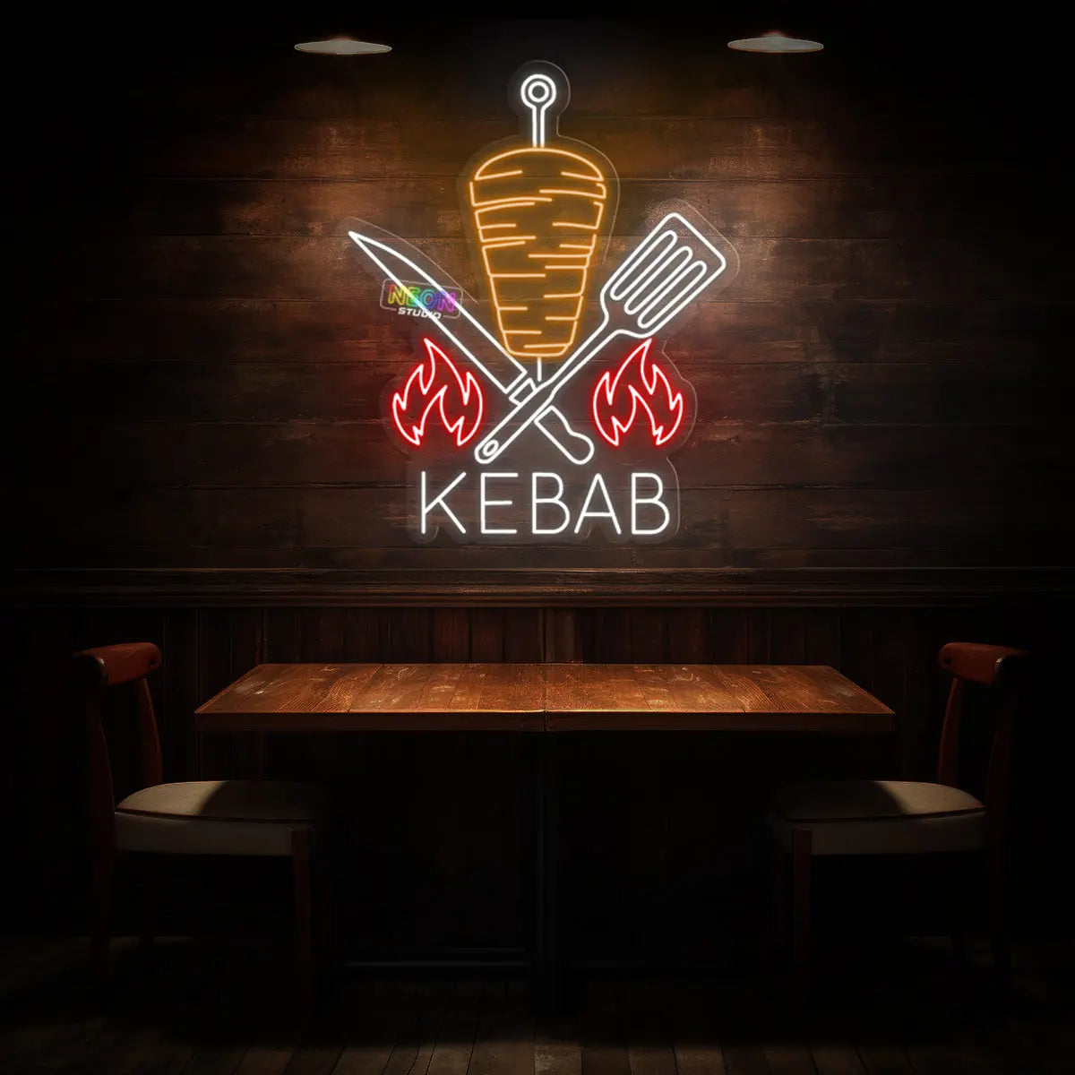 Döner Kebab neon sign