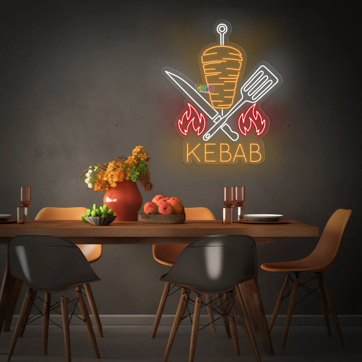 Döner Kebab neon sign