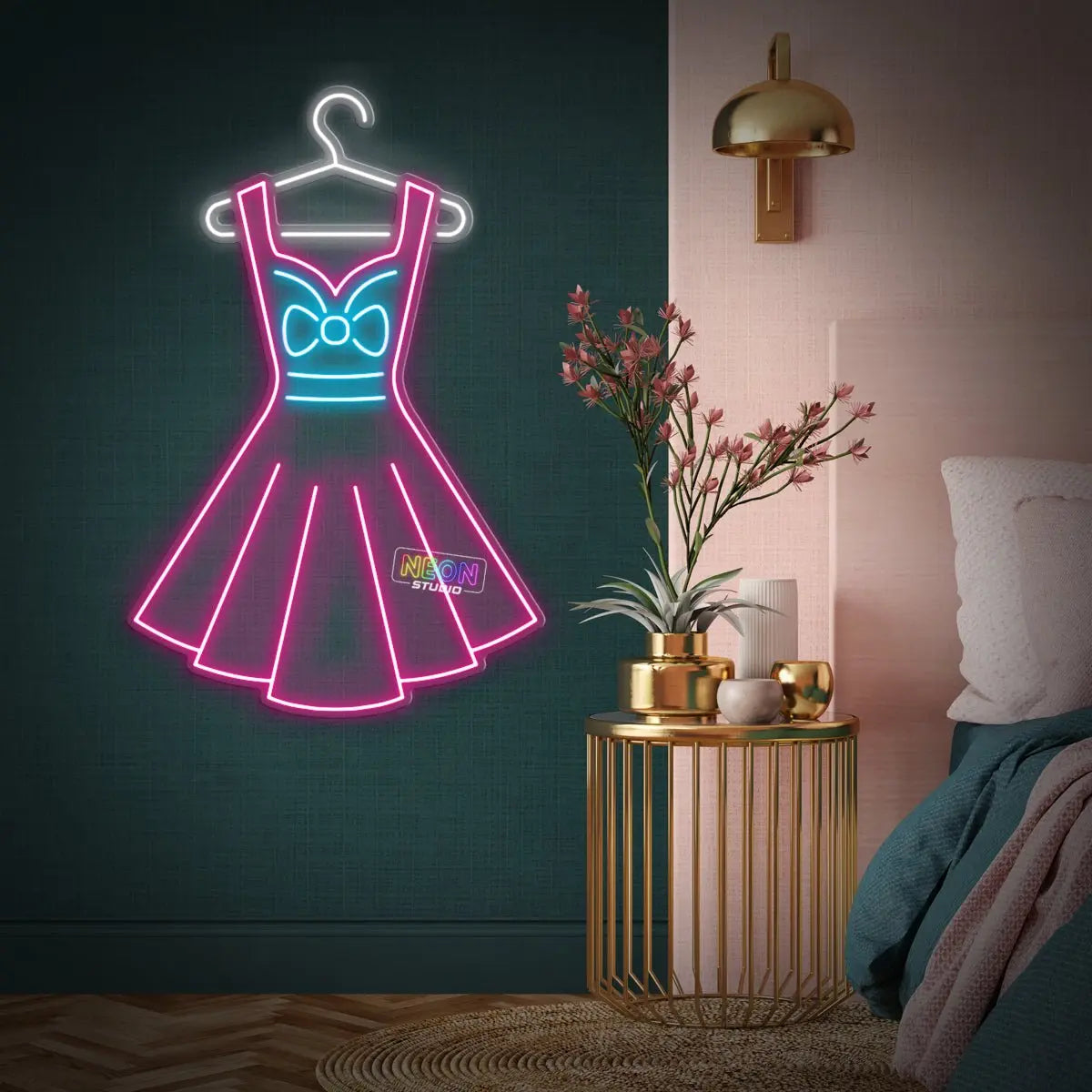 Dress Shop neon sign