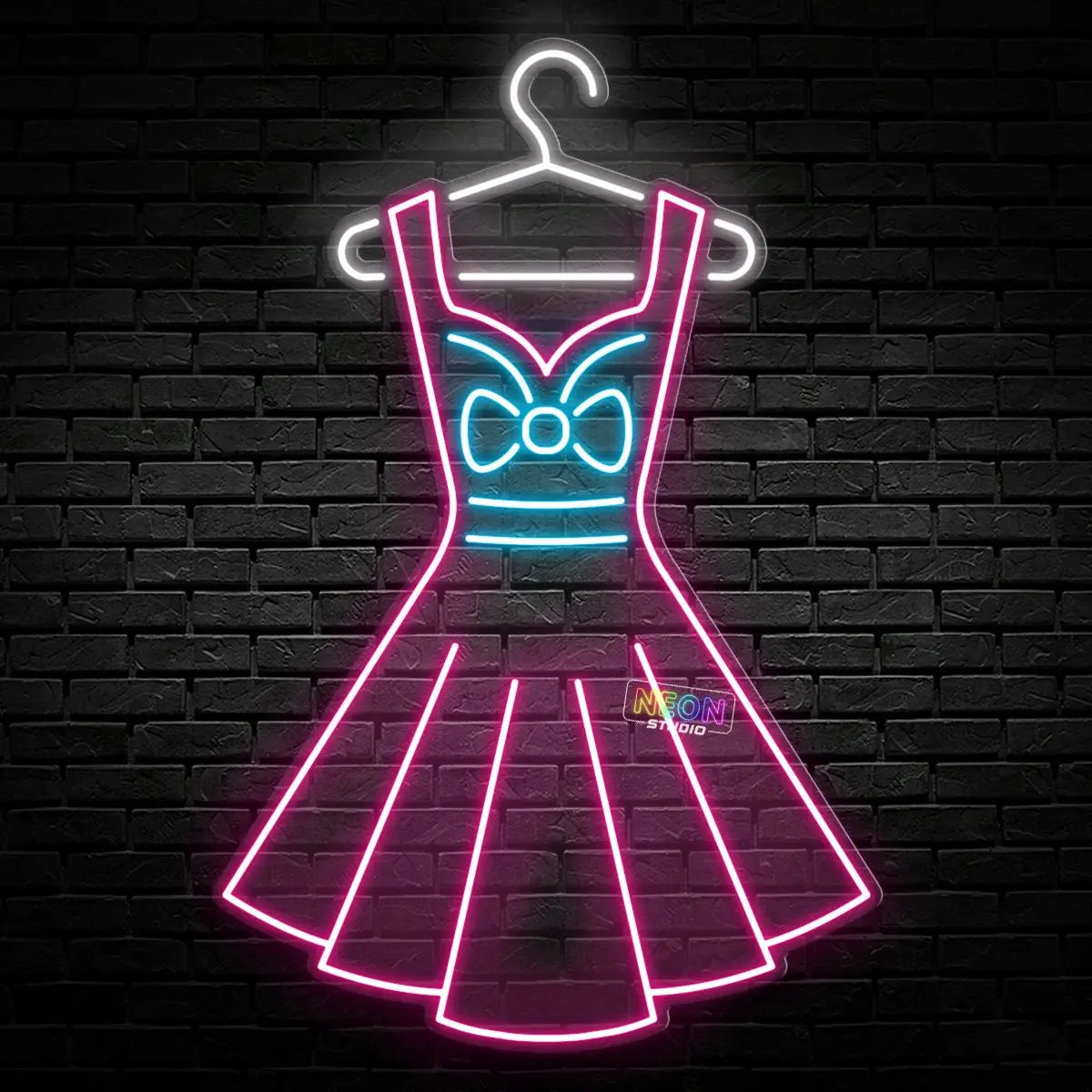 Dress Shop neon sign