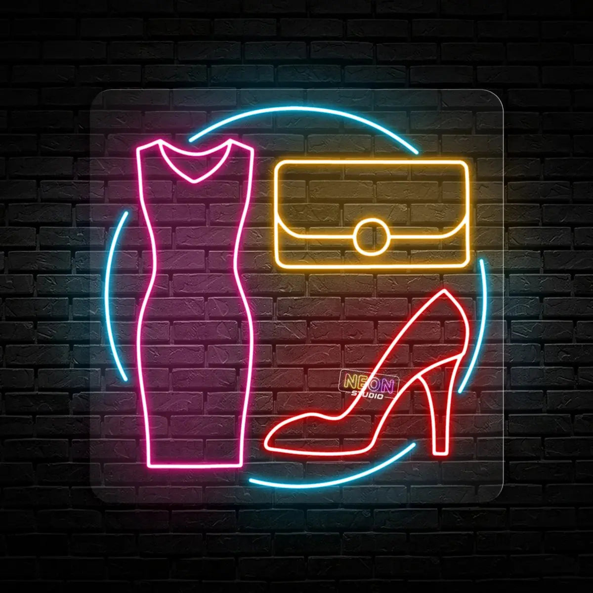 Fashion gallery neon sign