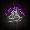 Foot Massage neon sign