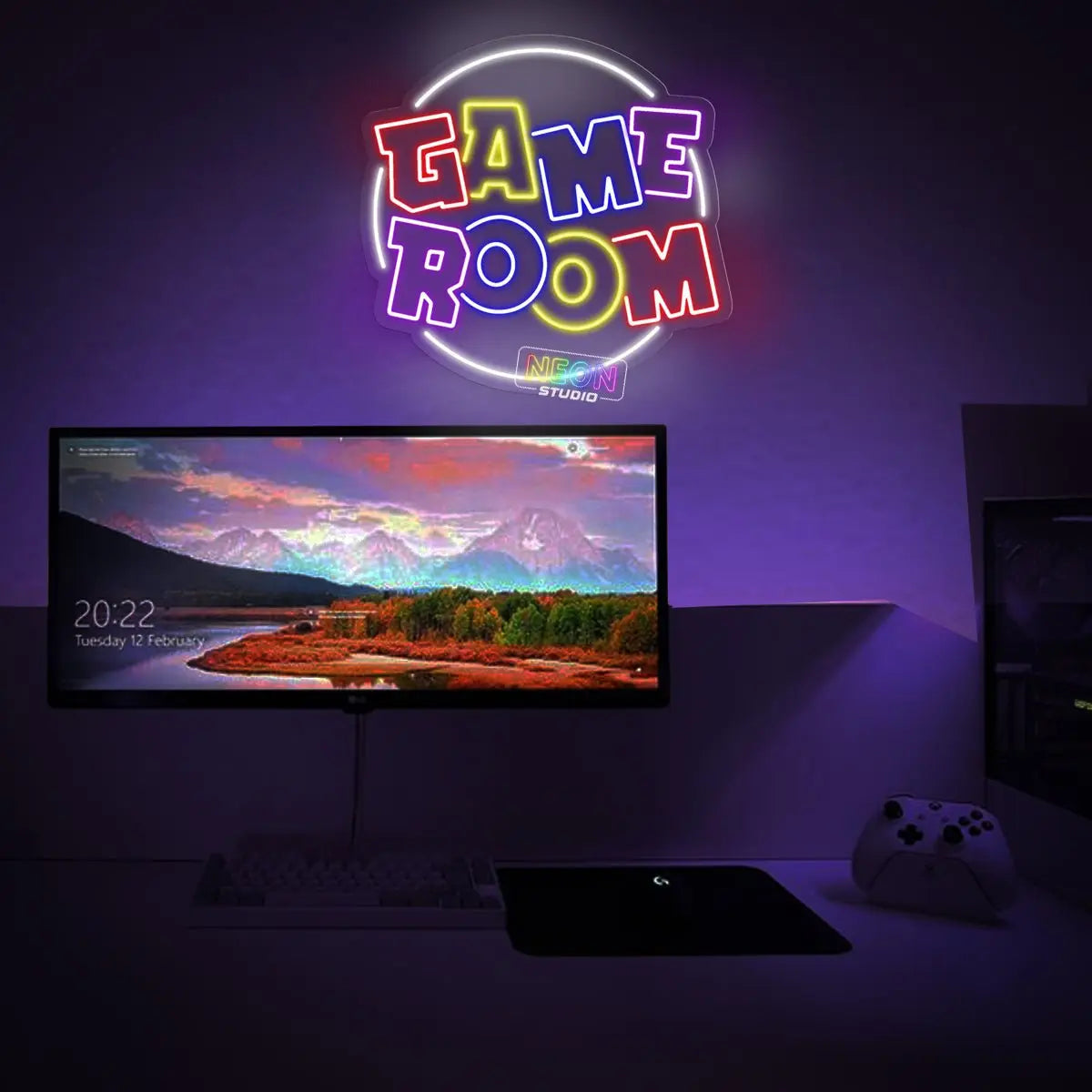 Game Room neon sign
