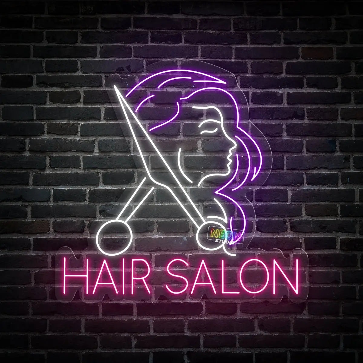 Hair Salon neon sign