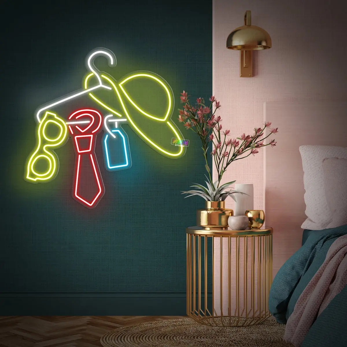 Just fashions neon sign