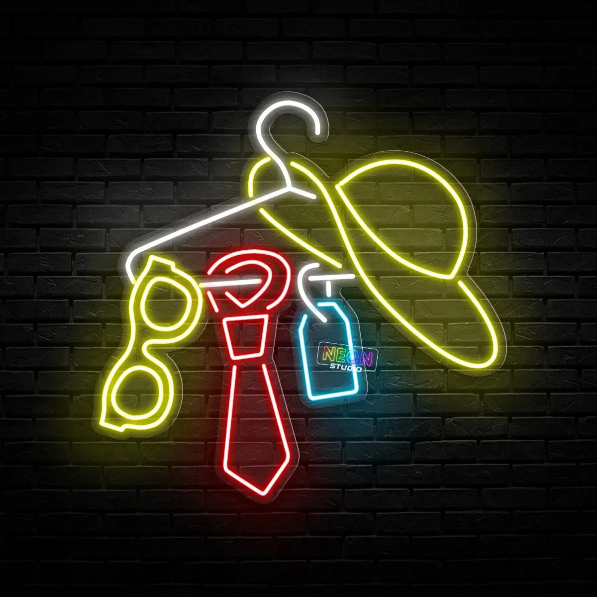 Just fashions neon sign