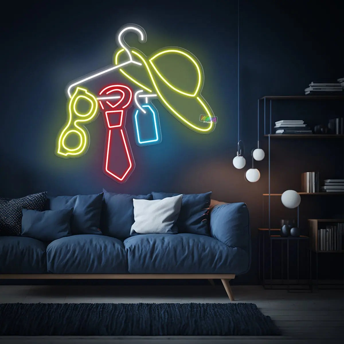 Just fashions neon sign