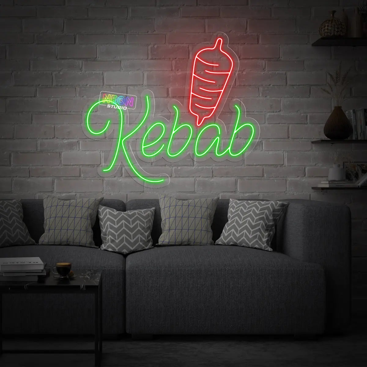 Kebab neon sign