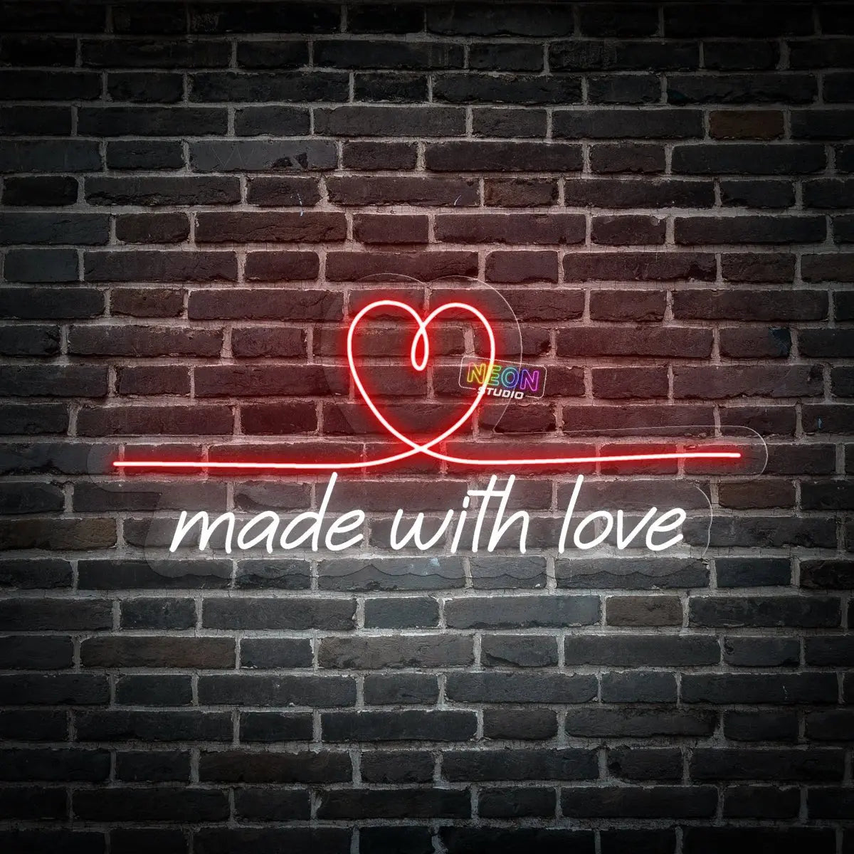 Made With Love neon sign