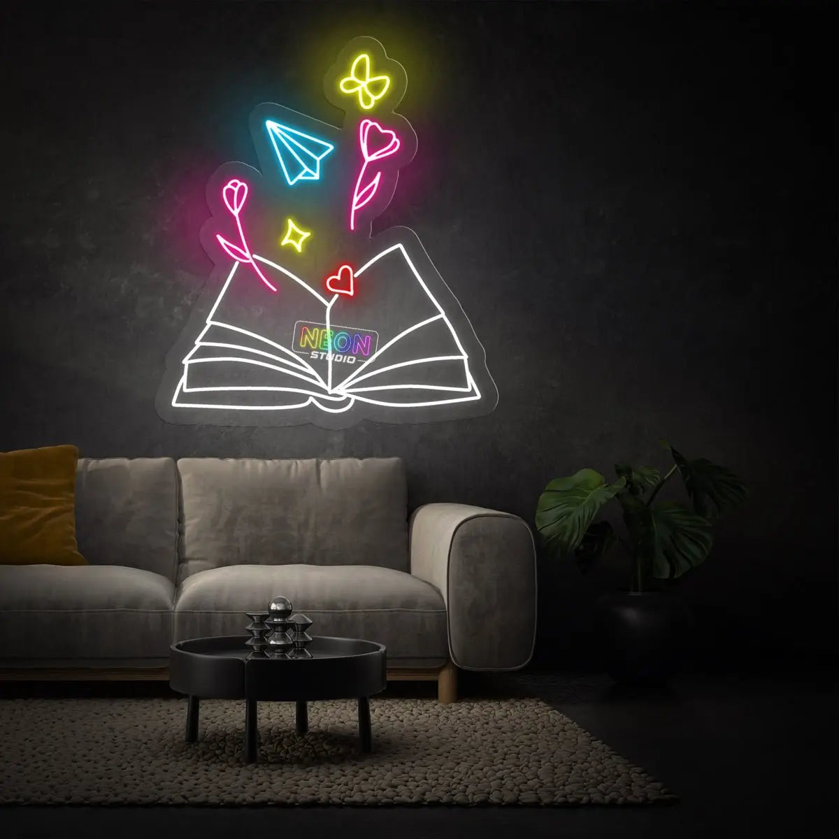 Magic Book neon sign