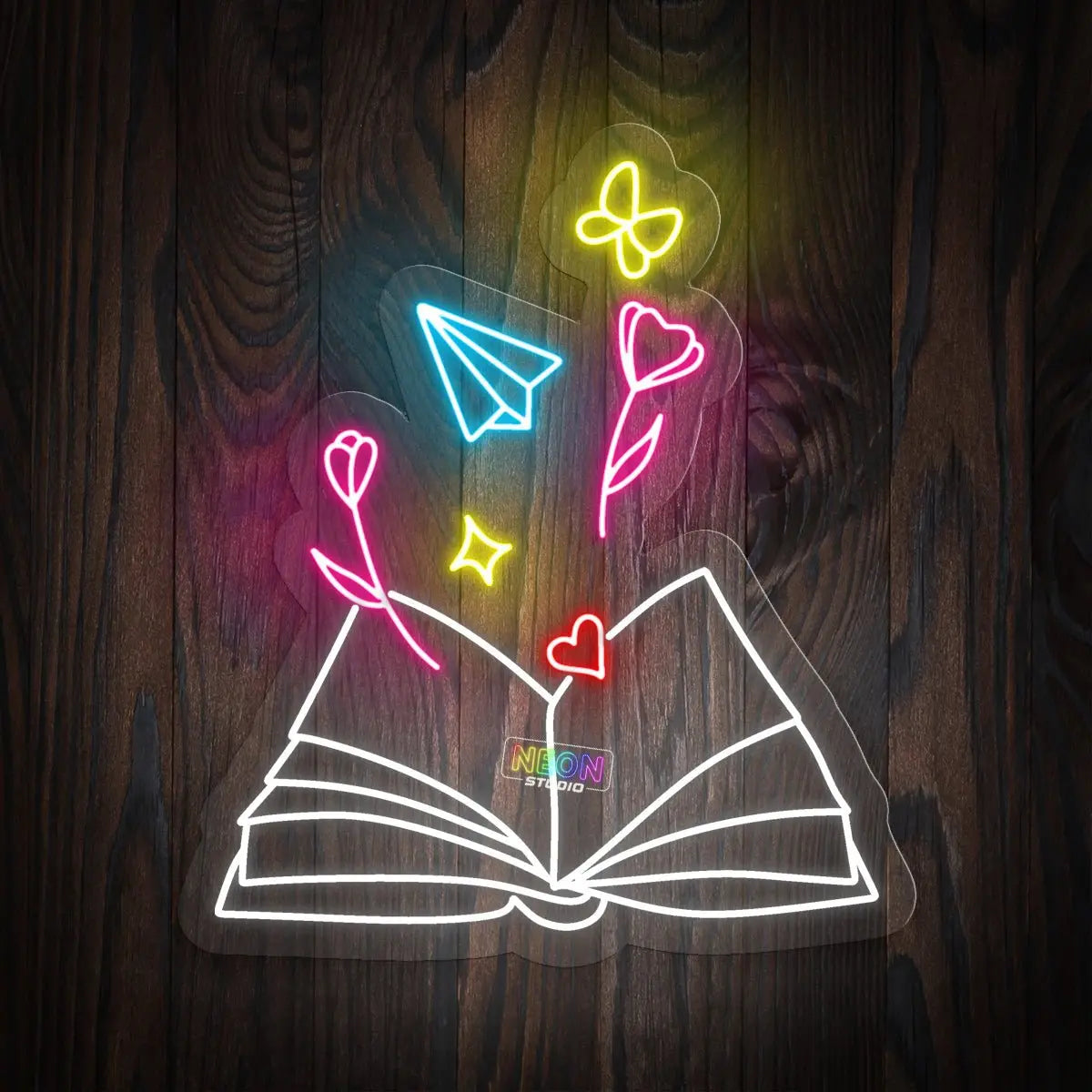 Magic Book neon sign