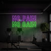 NO PAIN, NO GAIN! neon sign