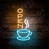 Open Coffee neon sign