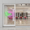 Open Sign Cut to Shape neon sign