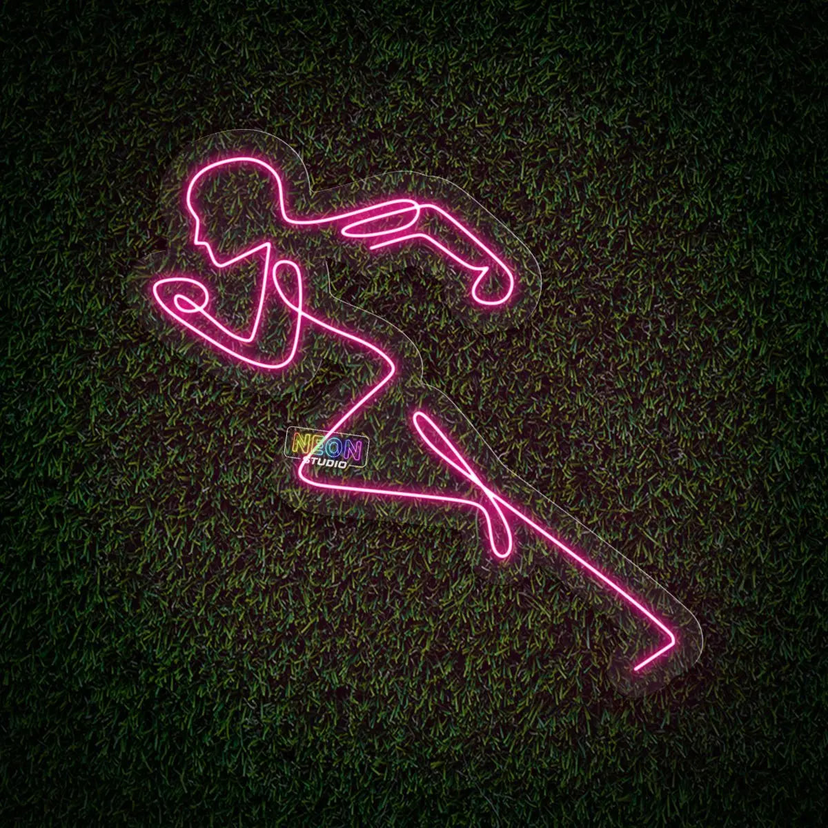 Running Man! neon sign
