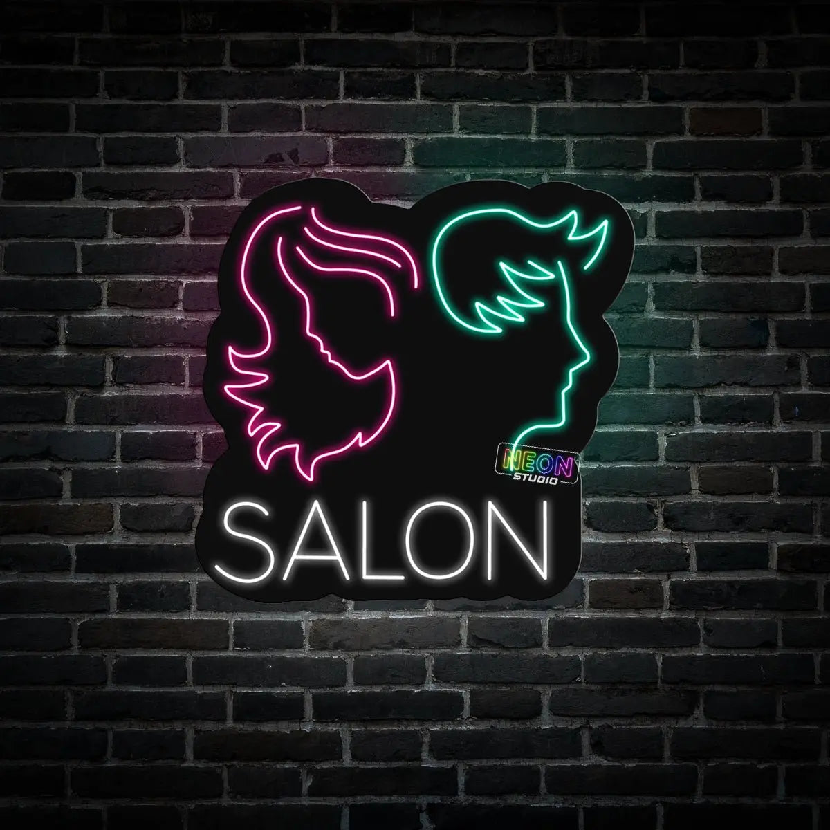 Salon neon sign