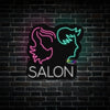 Salon neon sign