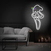 Scary Face neon sign