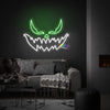 Scary Pumpkin neon sign
