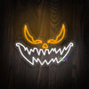 Scary Pumpkin neon sign