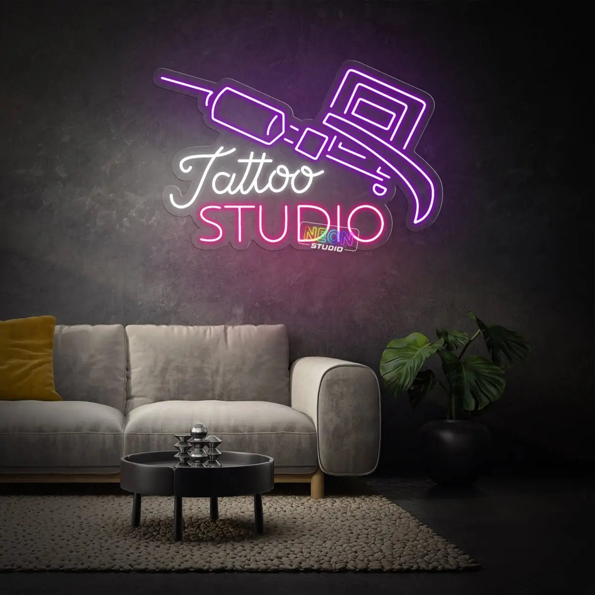 Tattoo Studio & Pen neon sign