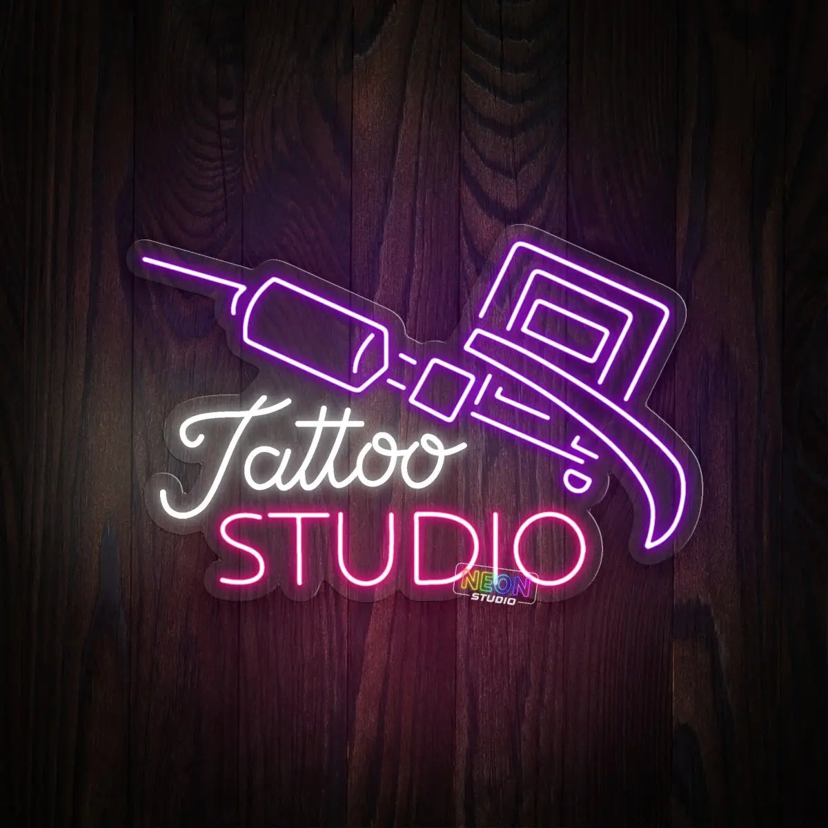 Tattoo Studio & Pen neon sign