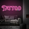 Tattoo Text neon sign