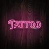 Tattoo Text neon sign