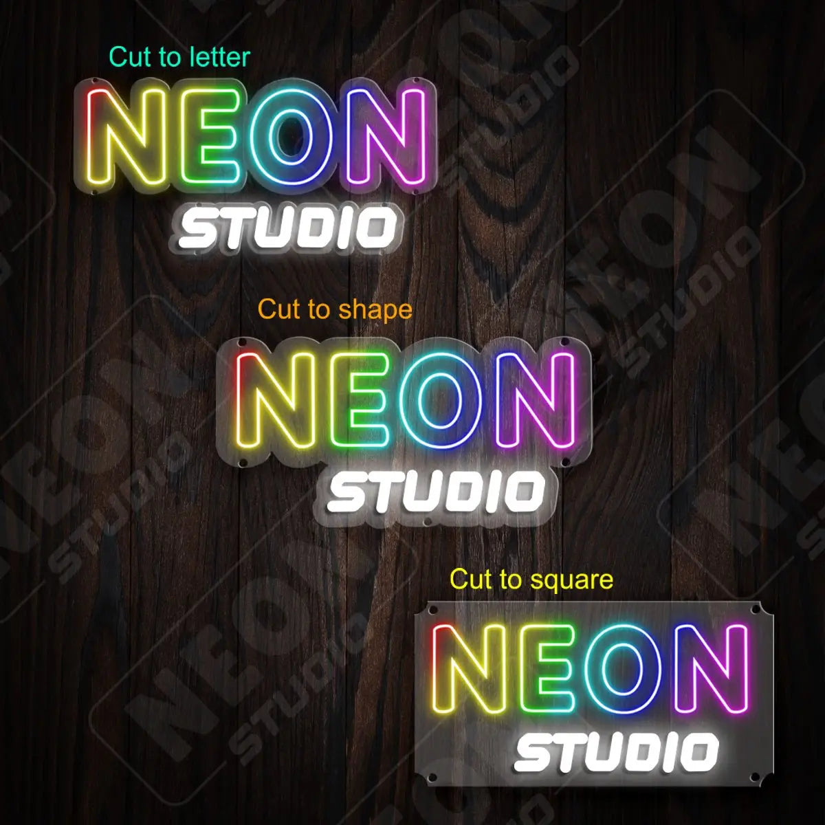The Dumbbell! neon sign