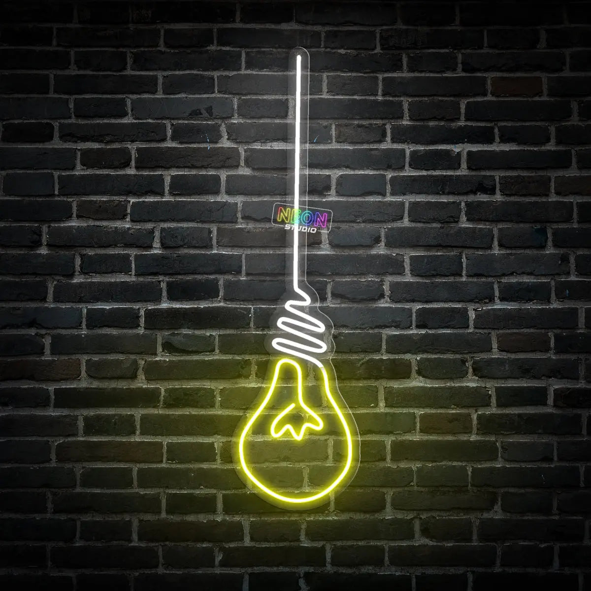 The Lightbulb neon sign