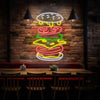 The Perfect Burger neon sign
