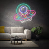 Ufo neon sign