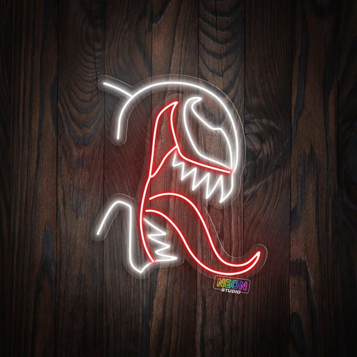 Venom neon sign